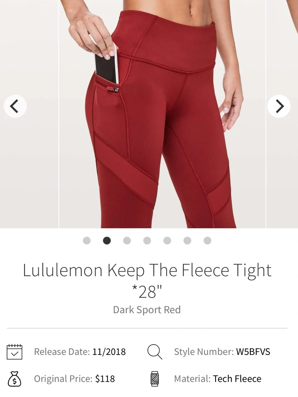 lululemon athletica size 28”